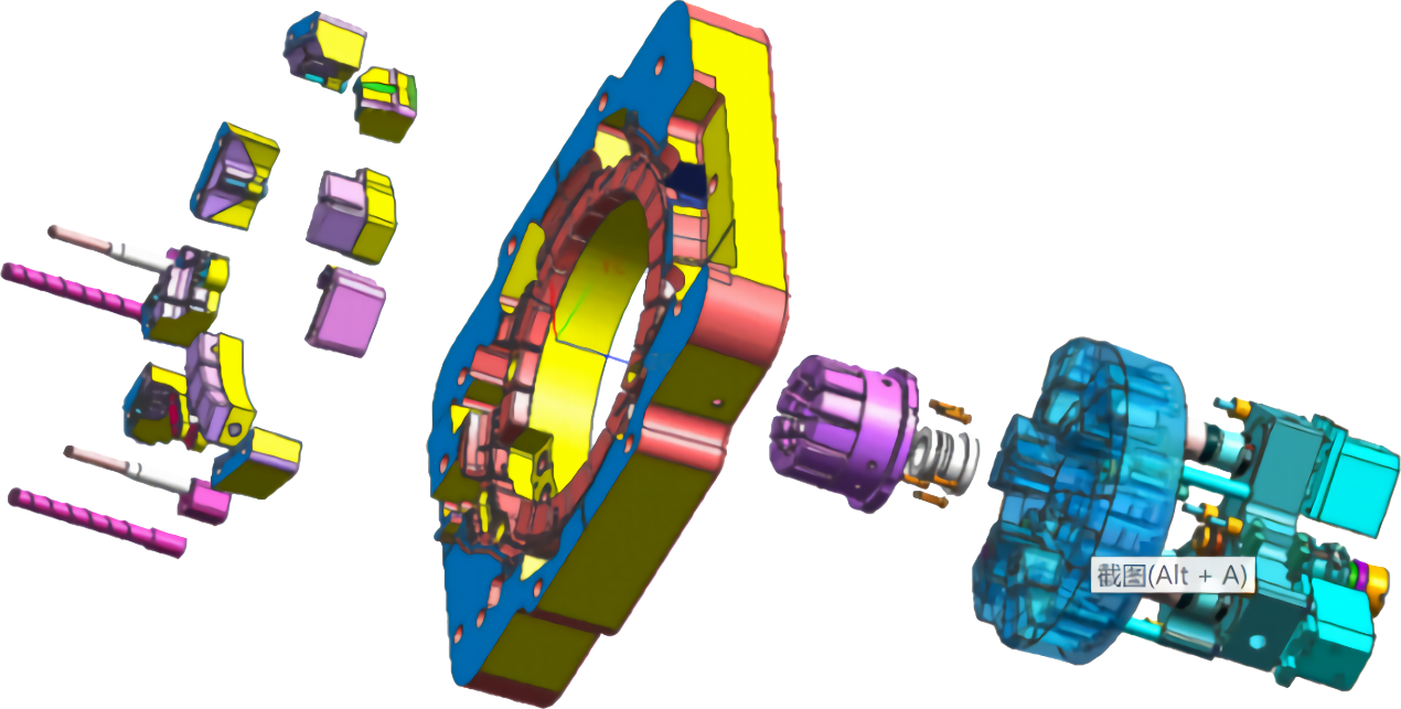洗衣機(jī)滾筒前模 洗衣機(jī)滾筒前模