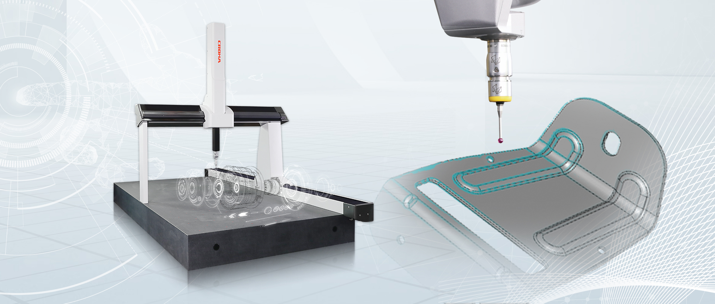 思瑞三坐標如何實現(xiàn)汽車沖壓件圓槽位置度測量？